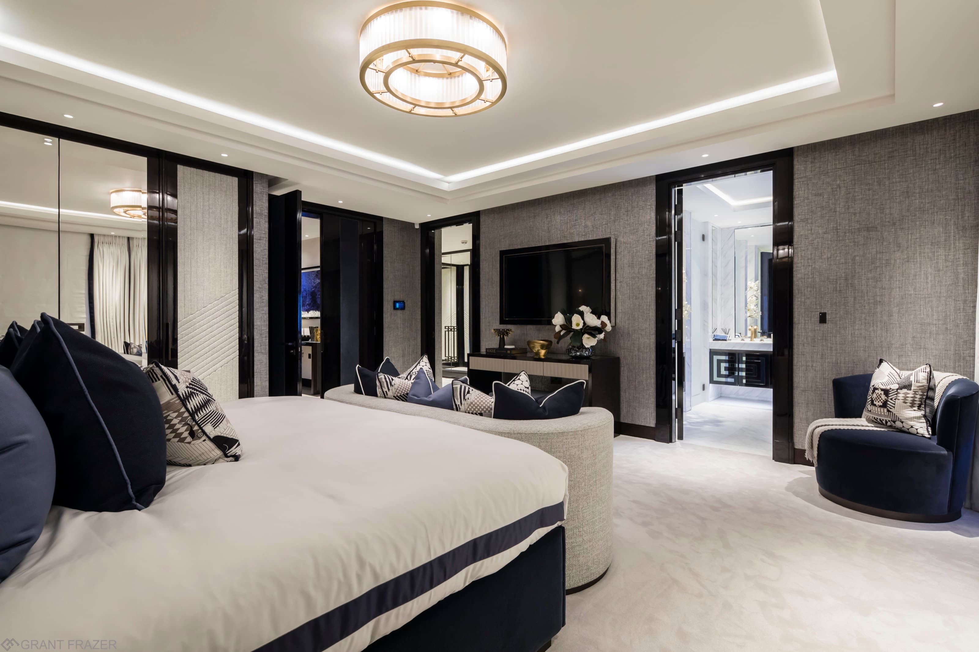 The principal bedroom suite of a K10 Group residence